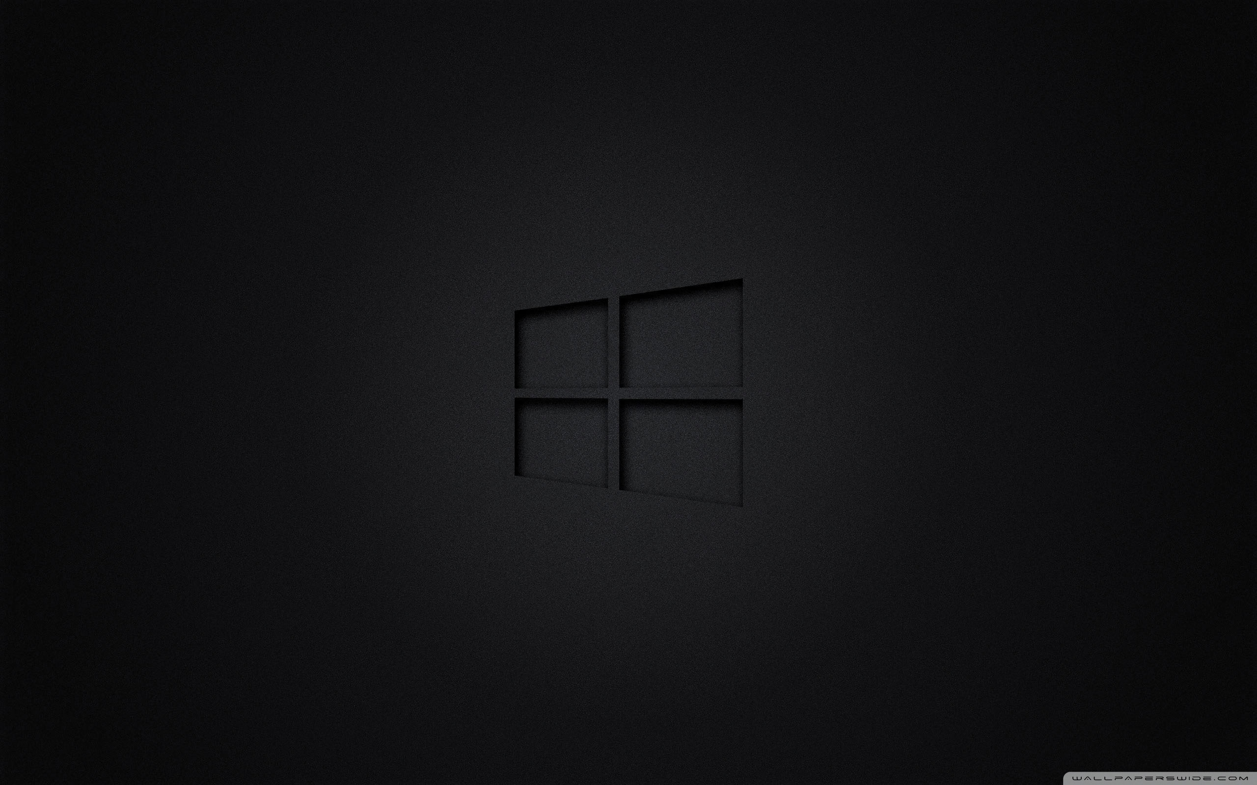 Windows 10 Black 4K HD Desktop Wallpaper For 4K Ultra HD TV