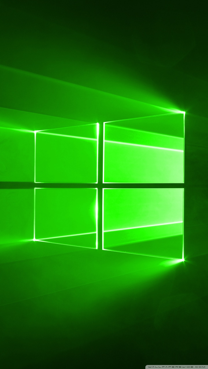 Windows 10 Green Ultra HD Desktop Background Wallpaper for : Widescreen