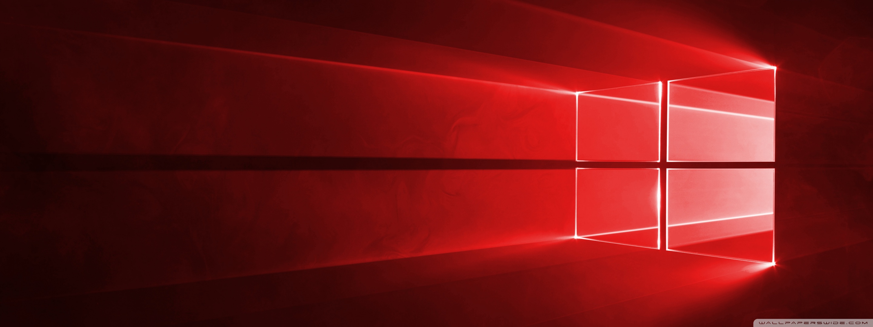 Windows 10 Red in 4K Ultra HD Desktop Background Wallpaper for : Widescreen  & UltraWide Desktop & Laptop : Multi Display, Dual & Triple Monitor :  Tablet : Smartphone