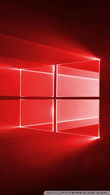 Windows 10 Red in 4K Ultra HD Desktop Background Wallpaper ...