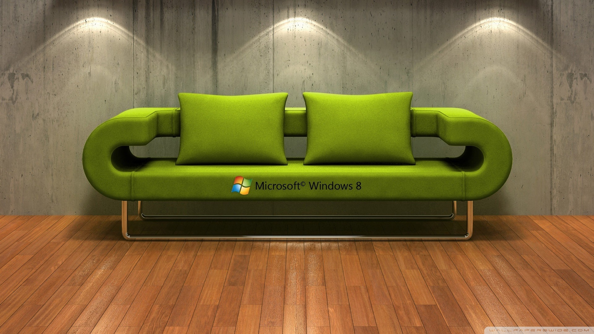 Windows 8 3D Couch 4K HD Desktop Wallpaper For 4K Ultra HD TV