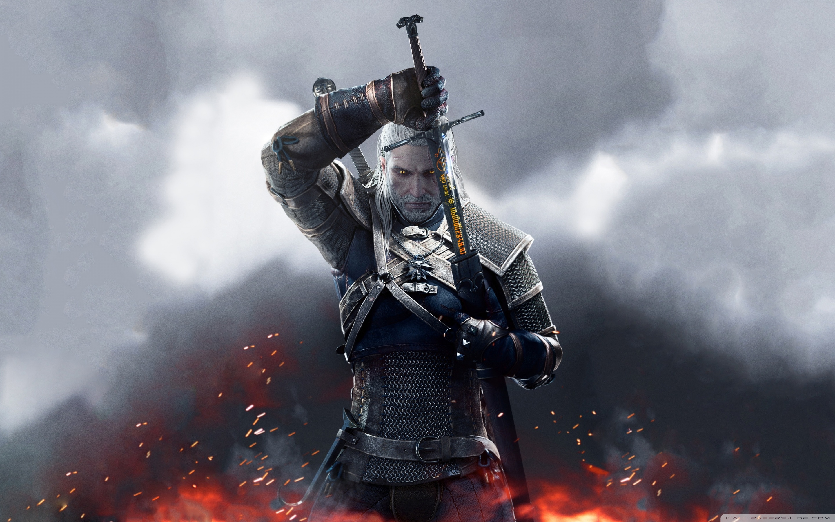 Witcher 3 Wild Hunt Geralt 2015 4K HD Desktop Wallpaper For
