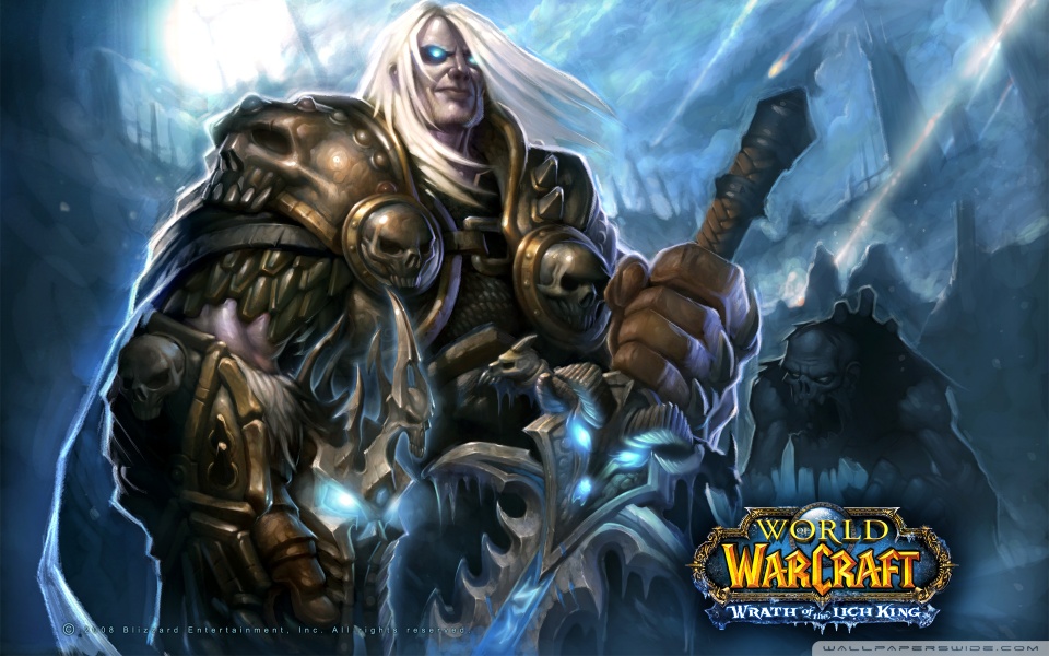 king wallpapers. lich king wallpapers.