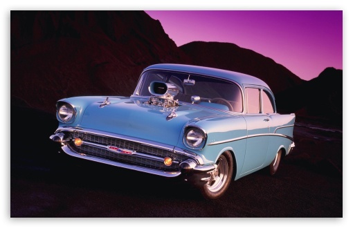 1957 Chevy Bel Air Coupe HD wallpaper for Wide 16:10 Widescreen WHXGA WQXGA WUXGA WXGA ;