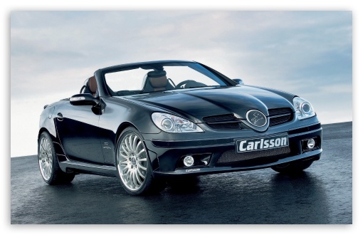 2006 Carlsson CK35 Based On Mercedes Benz SLK 350 Front Angle HD wallpaper for Standard 4:3 Fullscreen UXGA XGA SVGA ; Mobile VGA iPad - VGA QVGA Smartphone ( PocketPC GPS iPod Zune BlackBerry HTC Samsung LG Nokia Eten Asus ) ;