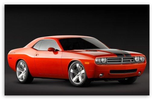 2006 Dodge Challenger Concept HD wallpaper for Standard 4:3 Fullscreen UXGA XGA SVGA ; Mobile VGA iPad - VGA QVGA Smartphone ( PocketPC GPS iPod Zune BlackBerry HTC Samsung LG Nokia Eten Asus ) ;