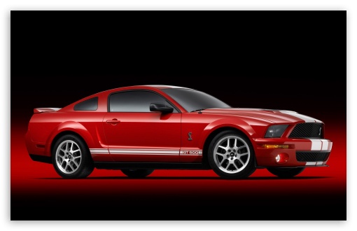 2007 Ford Shelby GT500 Production Red 5 HD wallpaper for Standard 4:3 Fullscreen UXGA XGA SVGA ; Mobile VGA iPad - VGA QVGA Smartphone ( PocketPC GPS iPod Zune BlackBerry HTC Samsung LG Nokia Eten Asus ) ;