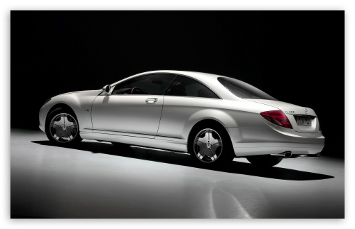 2007 Mercedes Benz CL Class Studio Left Rear HD wallpaper for Standard 4:3 Fullscreen UXGA XGA SVGA ; Mobile VGA iPad - VGA QVGA Smartphone ( PocketPC GPS iPod Zune BlackBerry HTC Samsung LG Nokia Eten Asus ) ;