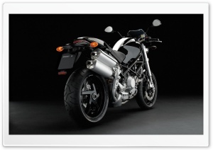 2008 Ducati Monster S2R HD Wide Wallpaper for Widescreen