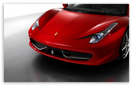2010 Ferrari 458 Italia Front HD wallpaper for Standard 4:3 5:4 Fullscreen UXGA XGA SVGA QSXGA SXGA ; Wide 16:10 5:3 Widescreen WHXGA WQXGA WUXGA WXGA WGA ; HD 16:9 High Definition WQHD QWXGA 1080p 900p 720p QHD nHD ; Mobile VGA WVGA iPad PSP Phone - VGA QVGA Smartphone ( PocketPC GPS iPod Zune BlackBerry HTC Samsung LG Nokia Eten Asus ) WVGA WQVGA Smartphone ( HTC Samsung Sony Ericsson LG Vertu MIO ) Sony PSP Zune HD Zen ;