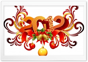 2012 New Year's Day HD Wide Wallpaper for Widescreen