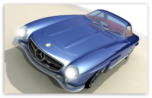 3D Classic Mercedes Benz Gullwing HD wallpaper for Wide 16:10 5:3 Widescreen WHXGA WQXGA WUXGA WXGA WGA ; HD 16:9 High Definition WQHD QWXGA 1080p 900p 720p QHD nHD ; Mobile WVGA PSP - WVGA WQVGA Smartphone ( HTC Samsung Sony Ericsson LG Vertu MIO ) Sony PSP Zune HD Zen ;