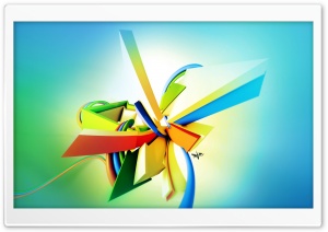 3D Graffiti Background I HD Wide Wallpaper for Widescreen