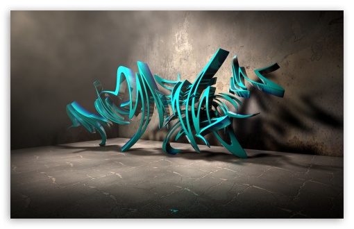 3D Graffiti Background III HD wallpaper for Wide 16:10 Widescreen WHXGA WQXGA WUXGA WXGA ;