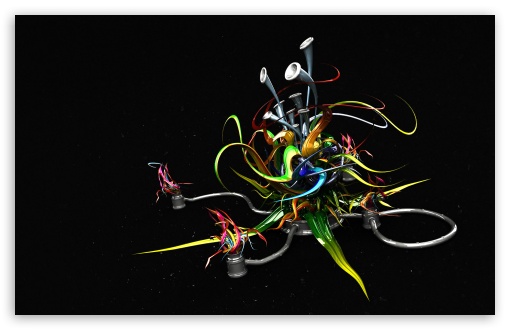 widescreen 3d wallpaper. Abstract 3D wallpaper for Wide