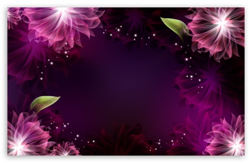 wallpaper purple abstract. 2 Abstract Purple Flowers 1