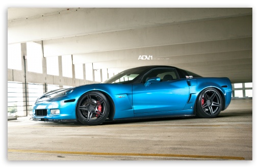 ADV.1 Corvette Z06 wallpaper for HD 16:9 High Definition WQHD QWXGA 1080p 900p 720p QHD nHD ;
