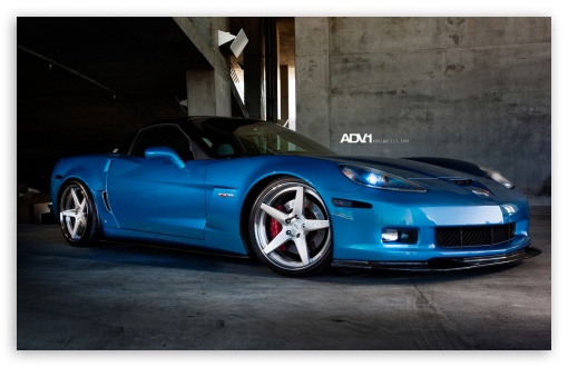 ADV.1 Corvette Z06 wallpaper for HD 16:9 High Definition WQHD QWXGA 1080p 900p 720p QHD nHD ;