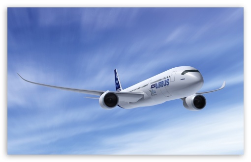 Airbus A350 HD wallpaper for Wide 16:10 Widescreen WHXGA WQXGA WUXGA WXGA ;