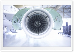 Aircraft Engine HD Wide Wallpaper for Widescreen