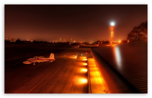 Aircrafts, Night HD wallpaper for Wide 16:10 Widescreen WHXGA WQXGA WUXGA WXGA ;
