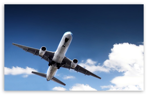 Airplane Taking Off HD wallpaper for Wide 16:10 5:3 Widescreen WHXGA WQXGA WUXGA WXGA WGA ; HD 16:9 High Definition WQHD QWXGA 1080p 900p 720p QHD nHD ; Mobile WVGA PSP - WVGA WQVGA Smartphone ( HTC Samsung Sony Ericsson LG Vertu MIO ) Sony PSP Zune HD Zen ;