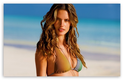 Alessandra Ambrosio Victoria Secret Model HD wallpaper for Wide 16:10 Widescreen WHXGA WQXGA WUXGA WXGA ;