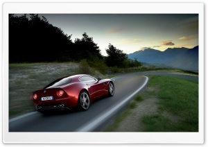 Alfa Romeo 8C Competizione HD Wide Wallpaper for Widescreen