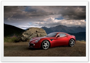 Alfa Romeo 8C Competizione HD Wide Wallpaper for Widescreen