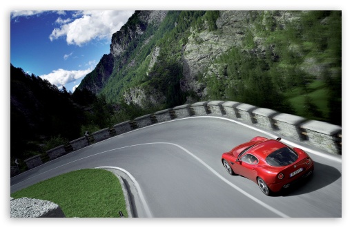 1 Alfa Romeo 8C Competizione HD wallpaper for Standard 43 54 Fullscreen 