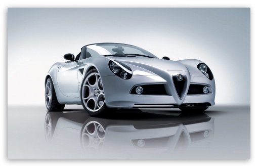Alfa Romeo 8C Spider Car 3 HD wallpaper for Wide 16:10 Widescreen WHXGA WQXGA WUXGA WXGA ;
