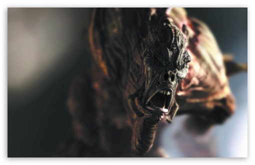 Alien Sculpture HD wallpaper for HD 16:9 High Definition WQHD QWXGA 1080p 900p 720p QHD nHD ;
