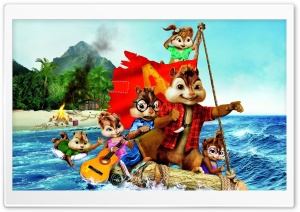 Alvin and the Chipmunks Chipwrecked (2011) wallpaper