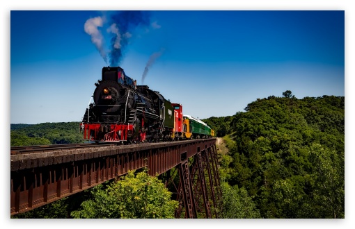 American Steam Locomotive HD wallpaper for Wide 16:10 Widescreen WHXGA WQXGA WUXGA WXGA ;