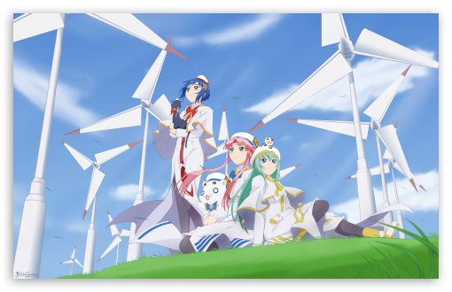 Anime Girls wallpaper for Wide 16:10 Widescreen WHXGA WQXGA WUXGA WXGA ;