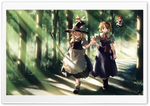 Anime Wizard Girl HD Wide Wallpaper for Widescreen