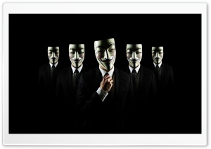 Anonymous HD Wide Wallpaper for Widescreen