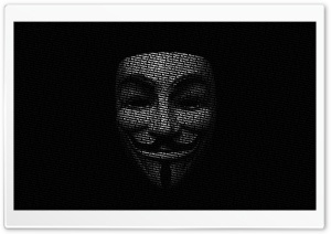 Anonymous Mask HD Wide Wallpaper for Widescreen