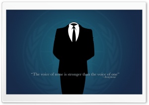 Anonymous Quotes HD Wide Wallpaper for Widescreen