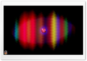 Apple (Colorful Background) HD Wide Wallpaper for Widescreen