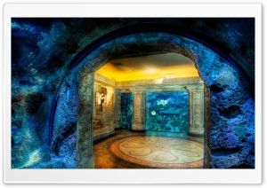 Aquarium HDR HD Wide Wallpaper for Widescreen