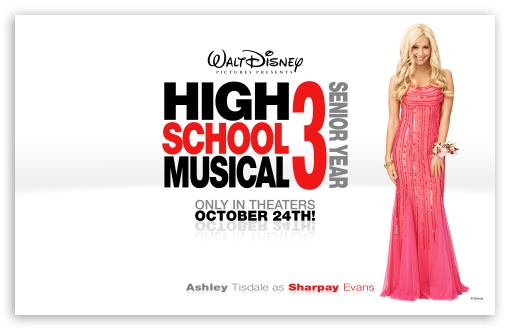 Ashley Tisdale As Sharpay Evans High School Musical HD wallpaper for 