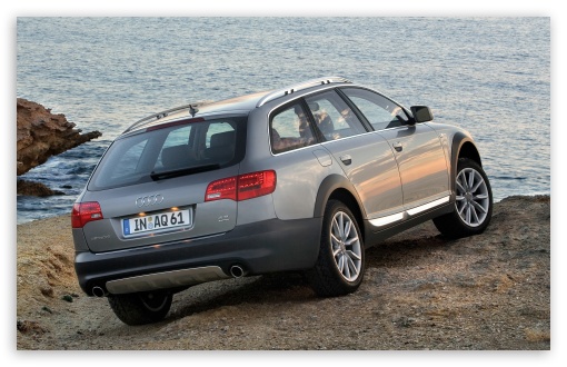 Audi A6 Allroad 4.2 Quattro Car 2 HD wallpaper for Standard 4:3 Fullscreen UXGA XGA SVGA ; Mobile VGA iPad - VGA QVGA Smartphone ( PocketPC GPS iPod Zune BlackBerry HTC Samsung LG Nokia Eten Asus ) ;