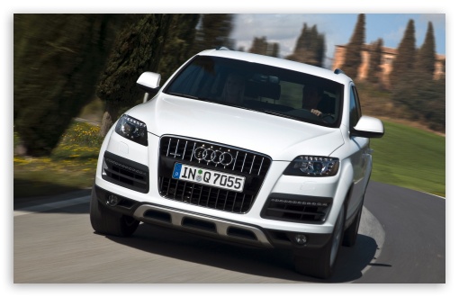 Audi Q7 4.2 TDI Quattro Car HD wallpaper for Standard 4:3 Fullscreen UXGA XGA SVGA ; Mobile VGA iPad - VGA QVGA Smartphone ( PocketPC GPS iPod Zune BlackBerry HTC Samsung LG Nokia Eten Asus ) ;