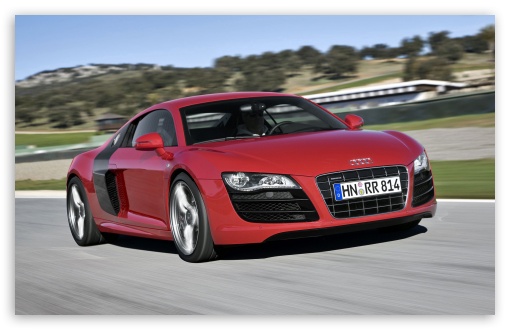 Audi R8 V10 Car 2 HD wallpaper for Standard 4:3 Fullscreen UXGA XGA SVGA ; Mobile VGA iPad - VGA QVGA Smartphone ( PocketPC GPS iPod Zune BlackBerry HTC Samsung LG Nokia Eten Asus ) ;