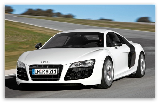 Audi R8 V10 Car 3 HD wallpaper for Standard 4:3 Fullscreen UXGA XGA SVGA ; Mobile VGA iPad - VGA QVGA Smartphone ( PocketPC GPS iPod Zune BlackBerry HTC Samsung LG Nokia Eten Asus ) ;