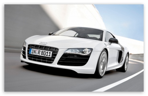 Audi R8 V10 Car 7 HD wallpaper for Standard 4:3 Fullscreen UXGA XGA SVGA ; Mobile VGA iPad - VGA QVGA Smartphone ( PocketPC GPS iPod Zune BlackBerry HTC Samsung LG Nokia Eten Asus ) ;