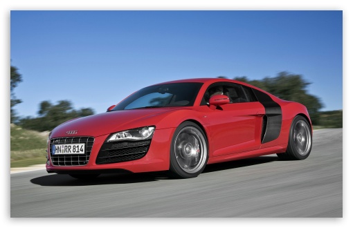Audi R8 V10 Car 9 HD wallpaper for Standard 4:3 Fullscreen UXGA XGA SVGA ; Mobile VGA iPad - VGA QVGA Smartphone ( PocketPC GPS iPod Zune BlackBerry HTC Samsung LG Nokia Eten Asus ) ;