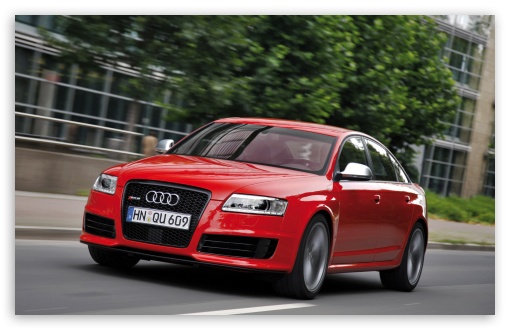 Audi RS6 Sedan Car HD wallpaper for Standard 4:3 Fullscreen UXGA XGA SVGA ; Mobile VGA iPad - VGA QVGA Smartphone ( PocketPC GPS iPod Zune BlackBerry HTC Samsung LG Nokia Eten Asus ) ;