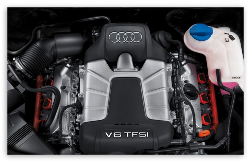 Audi V6 TFSI Engine HD wallpaper for Wide 16:10 5:3 Widescreen WHXGA WQXGA WUXGA WXGA WGA ; HD 16:9 High Definition WQHD QWXGA 1080p 900p 720p QHD nHD ; Mobile WVGA PSP - WVGA WQVGA Smartphone ( HTC Samsung Sony Ericsson LG Vertu MIO ) Sony PSP Zune HD Zen ;